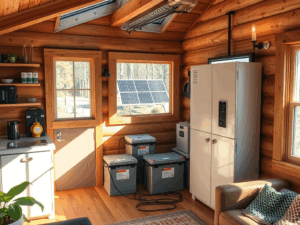 litijumske baterije off grid sistem vikendica bez struje